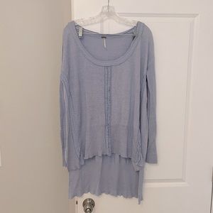 Free People Scoop-Neck Sweater Tunic